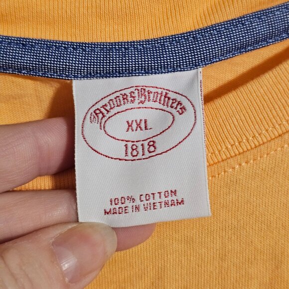 Brooks Brothers Orange Tshirt - Picture 2 of 2